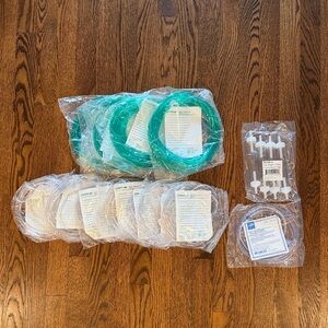 Salter Labs 2025G-25 & 16SOFT-7 MEDLINE HCSU4511B 4 Oxygen Tubing In-Line Water